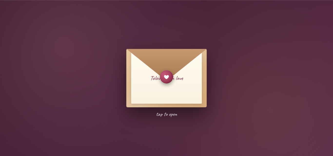 A Love Letter 💌